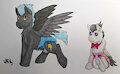 Thunderlane and Rumble by Sneer