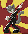 Comm Brandon McCloud: Goth Leo
