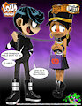 The Loud House - Emo Lincoln X Ronnie Anne Halloween