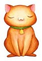 watercolor cat by w0rmy