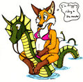 Riding A Sea Monster