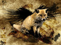 winged fox by WingedFoxX