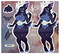 Undead opal kitty adopt Closed by SugarHiAdopts