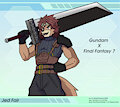 Jed Fair. Gundam x Final Fantasy 7~ Halloween 2020