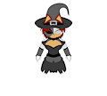 Rosary the Witch (Halloween 2020) by Cyborghedgehog