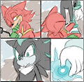 Unexpected rescue: Gadget in peril by Rikika
