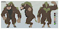 Grub the Wereboar Ref Sheet