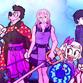 Kingdom Hearts Road to Dawn - Shellsweet Commission #17 by MrAnonArtemis