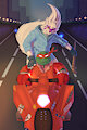 TMNT Akira Crossover by sacrificabominat