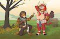 Raku & Skye's Costumed Halloween 2020