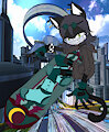 sonic riders ghost the cat