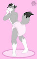 Pink diaper morning