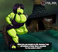 [C]Katie Koopa as Sexy Gruntilda (Clothed) by MisterInk