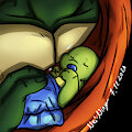 Sleeping baby Leo 7.11.2020 by NeiNing
