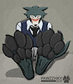 Legoshi Paws (Beastars- Pawtober) by Pawkyx3