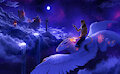 To the moon by Etis