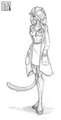 Priscilla Perkins Sketch by MagicTowers