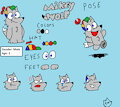 New Ref Sheet - Mikey Wolf