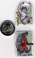 Mini-Badges for me and my mate