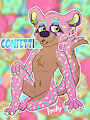 Confetti the Hyeetah by RockyFennek