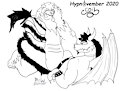 Hypnovember 2020: coil by pawjackart