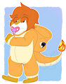 Amber's Charmander Kigu - By KibaPup
