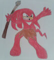 Knuckles as Spear