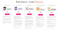 Updated Patreon Tiers