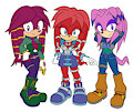 Echidna MILFs by Sonicguru