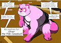 Donation Reward - Oliver the Pink Canonball by AnderBloodEyes