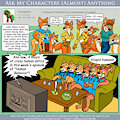 Ask My Characters - What's your favorite genre of TV show?