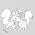 Squirrel love