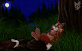 Chip in the moonlight by Fenril3