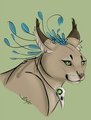 New 'sona design concept. :3 by FallenSkylark
