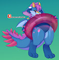 Summer dragon by NoriNoir