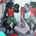 Dumbbells training by SunnyWay