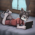 Relaxing by Bunnypaint