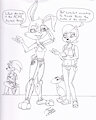 Sonic in Acme Acres by zmorphcom
