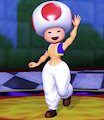 Headhack: Kinopio (Toad) by RoyThePichu