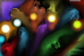 Suns in Space by Deraku