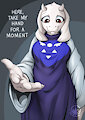 Toriel's hand