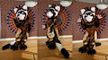 Finley the Marbled Polecat Fursuit by SilentRavyn