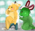 Shower Time (by OrangeTabby106)