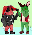 Sibblings (by OrangeTabby106)