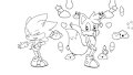 Tails Cute Combo Attack!!!!
