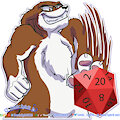 Zacs Dice Throw - Telegram Sticker