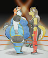 Georgia vs. Elissa - Staredown by SnapInABox