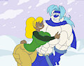 Joy meets her Arctic Idol