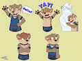 Carey Stickers by OnyKR