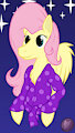 Fluttershy in pajamas. by TerminalHash